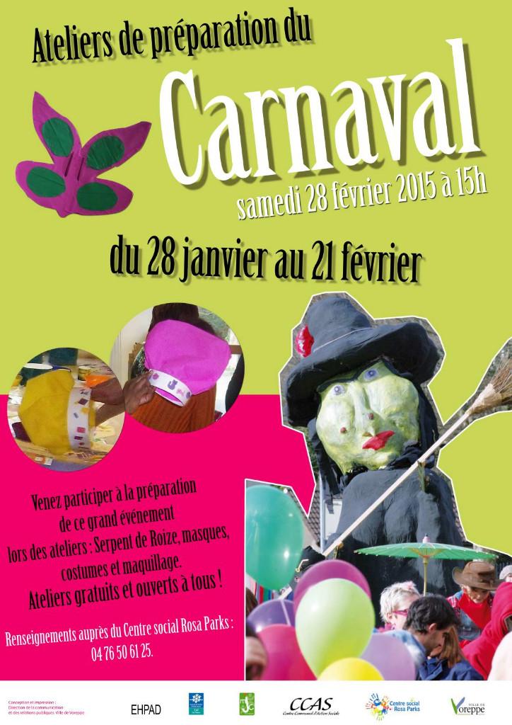 Carnaval : samedi 28 février