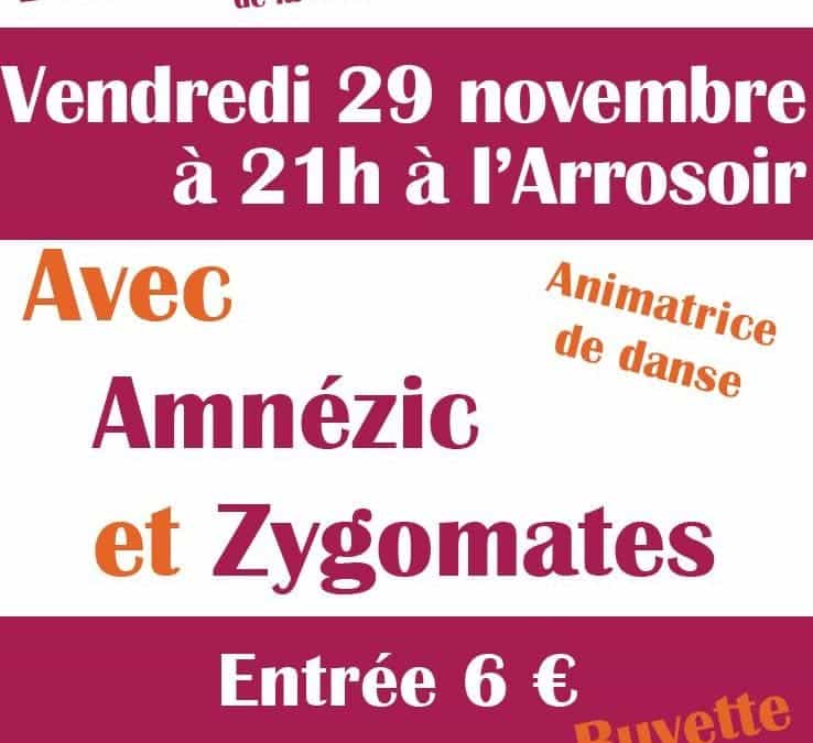 Bal folk – vendredi 29 nov. à 21h – l’Arrosoir, à Voreppe