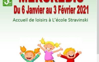 Accueil de Loisirs 3-12 ans mercredis après midi – Programme du 24 Février au 07 Avril 2021