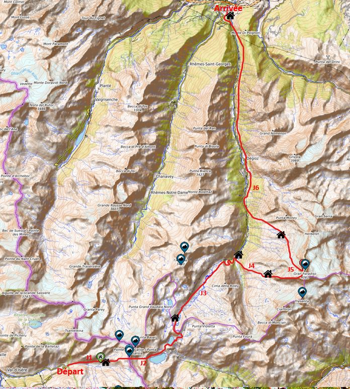 Parcours projet GP